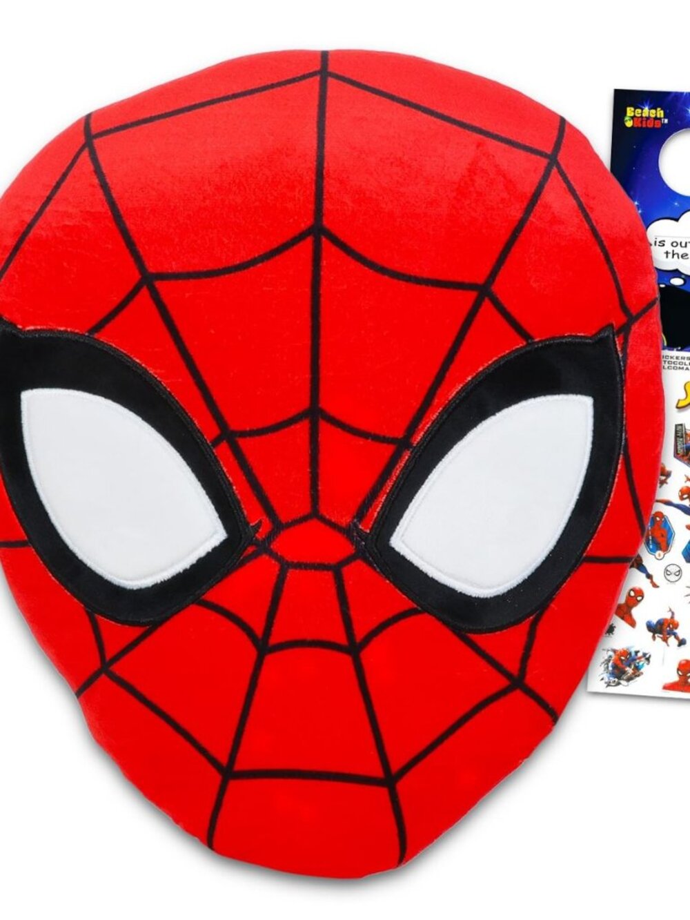 Spiderman Plush Pillow for Kids - Bundle with Decorative Spiderman Pillow for